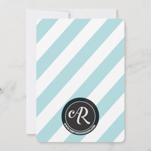 Little Man Mustache Baby shower Invitation Kaart (Achterkant)