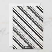 Little Man Mustache Bow Stropdas Boy Baby shower I Kaart (Achterkant)