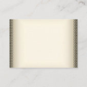 Little Man Mustache Boys Luier Raffle Tickets Informatiekaartje (Achterkant)