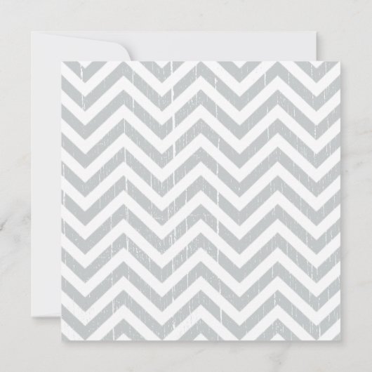 Little Man Mustache Chevron Stripes Baby shower Kaart (Achterkant)