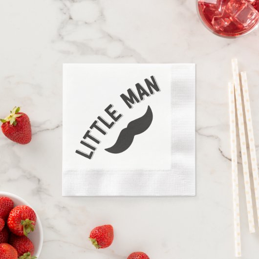 Little Man Mustache Party Servetten (Insitu)