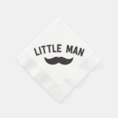 Little Man Mustache Party Servetten (Hoek)