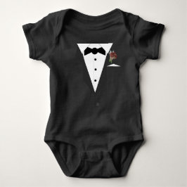 Little Man Tuxedo  Romper