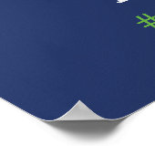 Little Man Welcome Sign. Poster, Baby shower Poster (Hoek)