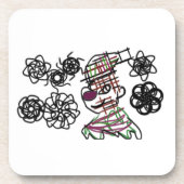 Little man winter bier onderzetter (Voorkant)