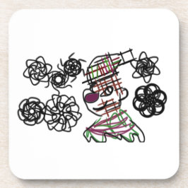 Little man winter bier onderzetter