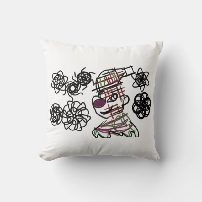 Little man winter kussen (Voorkant)