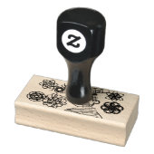 Little man winter rubberstempel (Stempel)