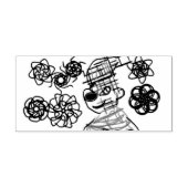 Little man winter rubberstempel (Afrduk)