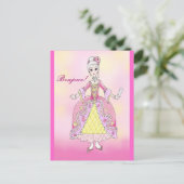 Little Marie Antoinette briefkaart (Staand voorkant)