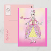 Little Marie Antoinette briefkaart (Voorkant / Achterkant)