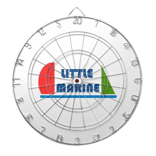 Little marine dartbord (Voorkant)