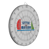 Little marine dartbord (Voorkant Links)