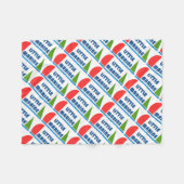 Little marine fleece deken (Voorkant (Horizontaal))