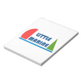 Little marine notitieblok (Linkerzijde)