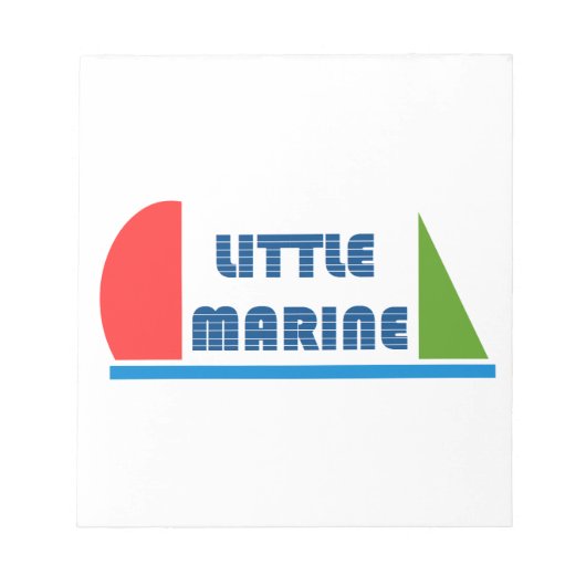 Little marine notitieblok (Voorkant)
