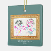 Little Masterpiece Ornament (Links)