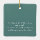 Little Masterpiece Ornament (Achterkant)