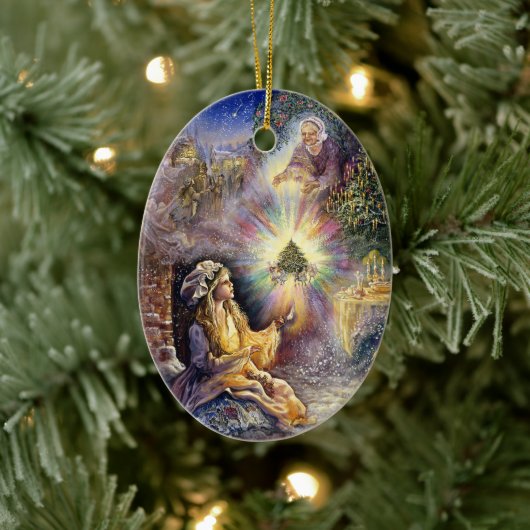 Little Match meisje kerst ornament (Boom)