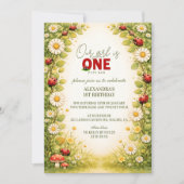 Little Meadow Lady Turns One Kaart (Voorkant)