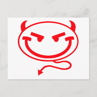 Little Meanies Red Logo Briefkaart