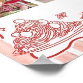 Little Meatball First Year Photo Milestone Poster (Hoek)