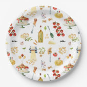 Little Meatball | Holy Ravioli Birthday Party Papieren Bordje (Voorkant)