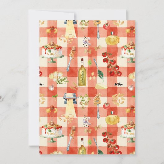 Little Meatball | Holy Ravioli Second Birthday Kaart (Achterkant)