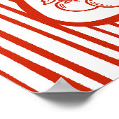 Little Meatball Italian Theme Baby Shower  Poster (Hoek)