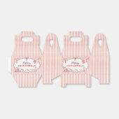 Little Meatball Pasta Birthday Party Favor Box Bedankdoosjes (Uitgevouwen)