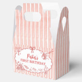 Little Meatball Pasta Birthday Party Favor Box Bedankdoosjes (Geopend)