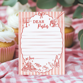 Little Meatball Time Capsule Note Message Card Bedankkaart