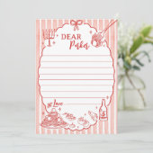 Little Meatball Time Capsule Note Message Card Bedankkaart (Staand voorkant)