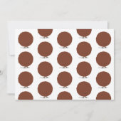 Little Meatball Turend One Photo First Birthday Kaart (Achterkant)