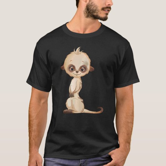 Little Meerkat Manguster T-shirt (Voorkant)