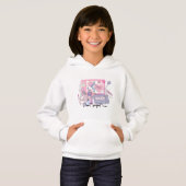 Little Memories – Pink Y2K Kids Hoodie (Voorkant volledig)