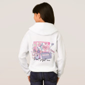 Little Memories – Pink Y2K Kids Hoodie (Achterkant volledig)