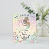 Little Mermaid African American Baby shower (Staand voorkant)