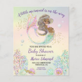 Little Mermaid African American Baby shower (Voorkant)