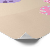 Little Mermaid Birthday Banner Blonde Poster (Hoek)