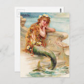 Little Mermaid Briefkaart (Voorkant / Achterkant)