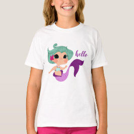 little mermaid camiseta chica t-shirt