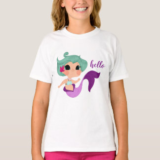 little mermaid camiseta chica t-shirt