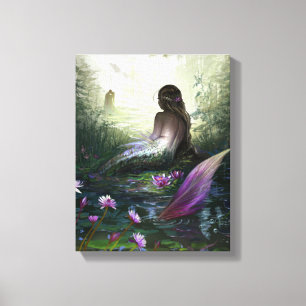 Little Mermaid Canvas Afdruk