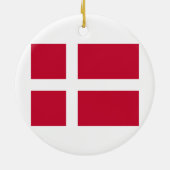 Little Mermaid Copenhagen Circle Ornament (Achterkant)