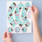 Little Mermaid Cupcake Verpakkingen AA6B Flyer (Hand)