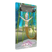 Little Mermaid Cute Fantasy Girl, Blue Ocean Mini Klembord (Schuin)