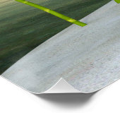 Little Mermaid Cute Fantasy Girl, Blue Ocean Perfect Poster (Hoek)