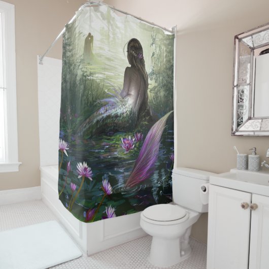 Little Mermaid Douchegordijn (In situ)
