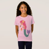Little Mermaid Girl Tshirt (Voorkant volledig)